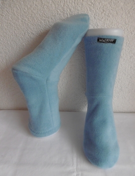 Cuddle socks light blue